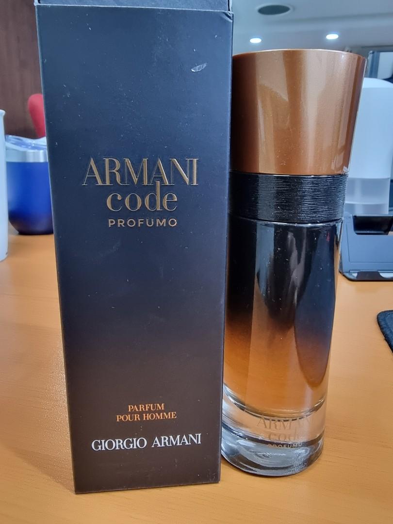 Discontinued Armani Code Profumo, Beauty & Personal Care, Fragrance &  Deodorants on Carousell