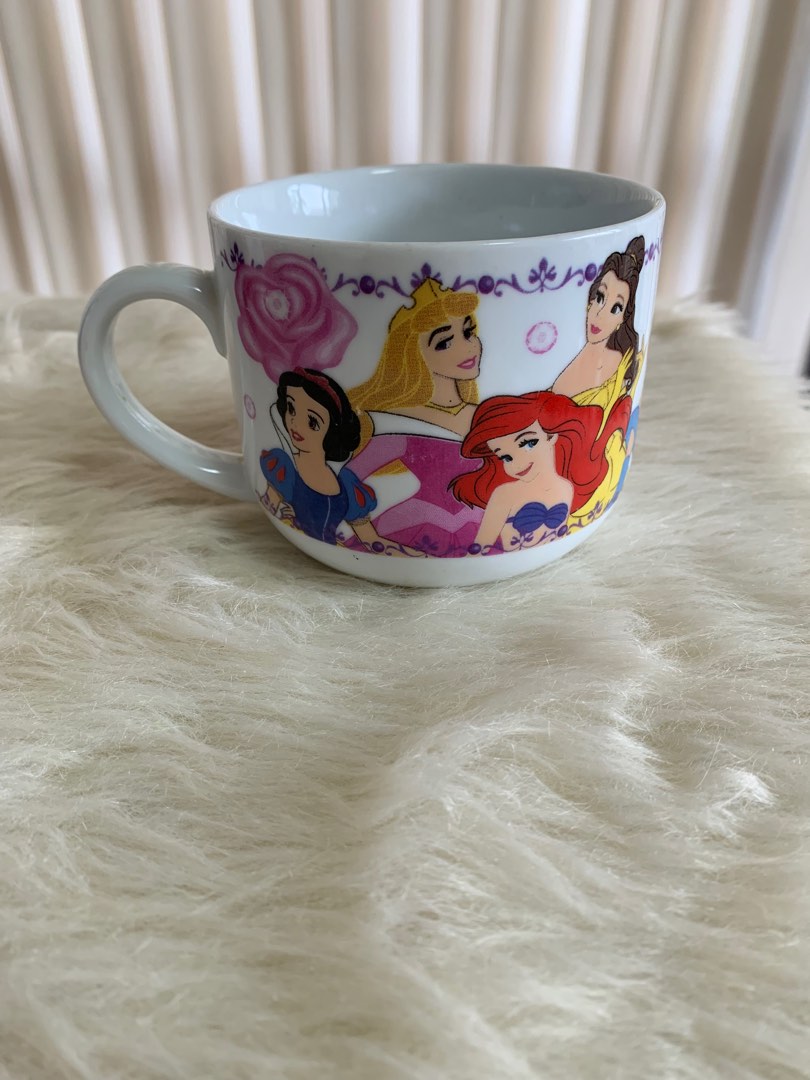 Disney Princess cup Snow White Aurora Ariel Belle Cinderella, Furniture