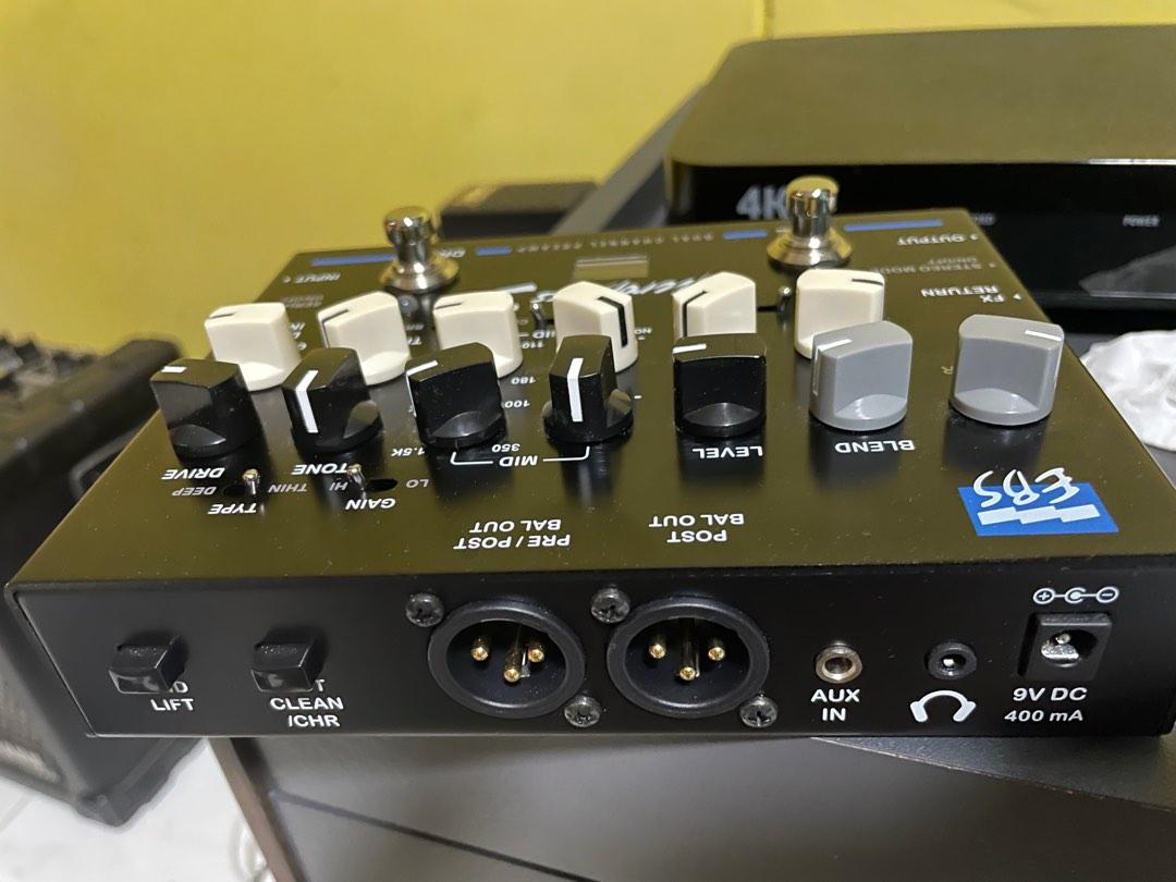 EBS Microbass 3. 2Channel bass preamp / Bass Overdrive., Hobbies