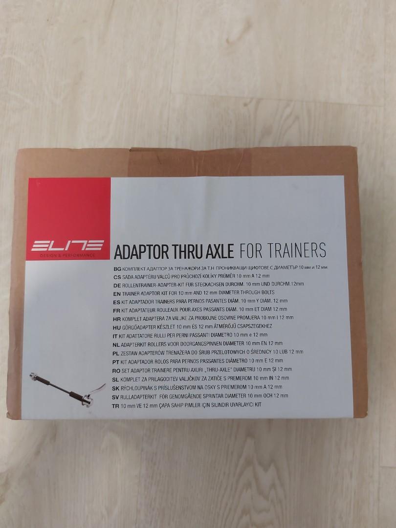 Elite Turbo Trainer Rear Thru Axle Adaptor, Sports Equipment, Bicycles