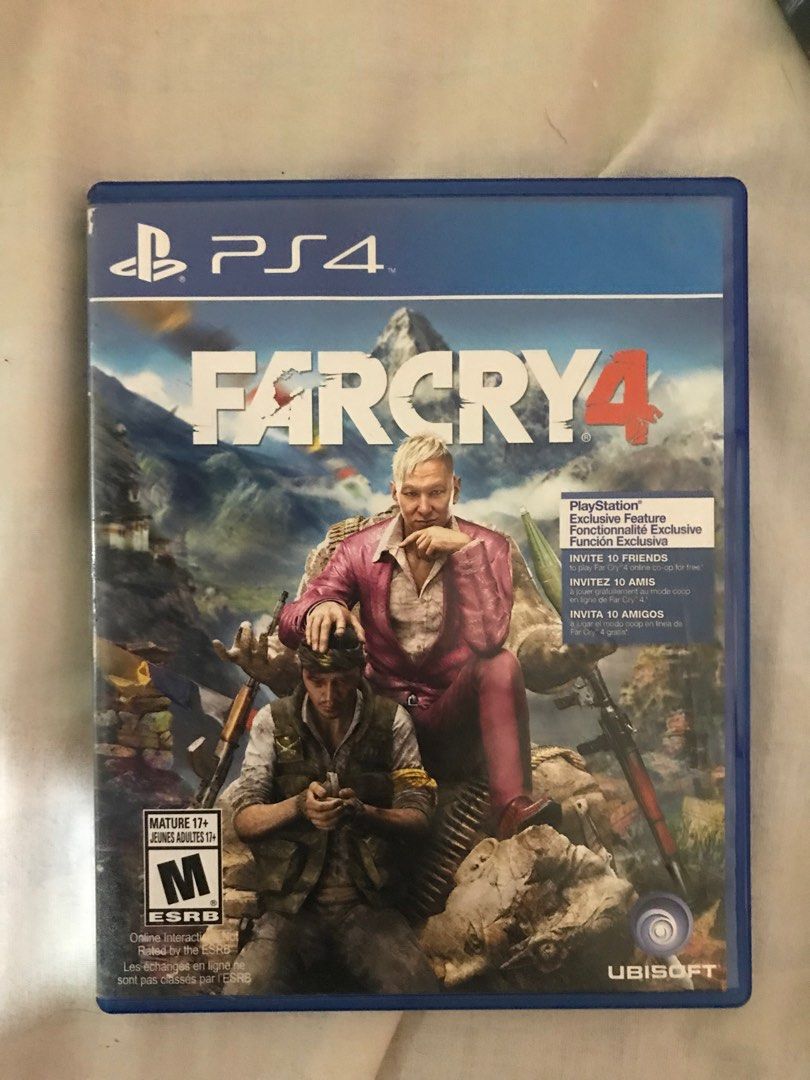 FAR CRY 4 PS4 PLAYSTATIO EXCLUSIVE FEATURE DLC USED, Video Game, Game ...