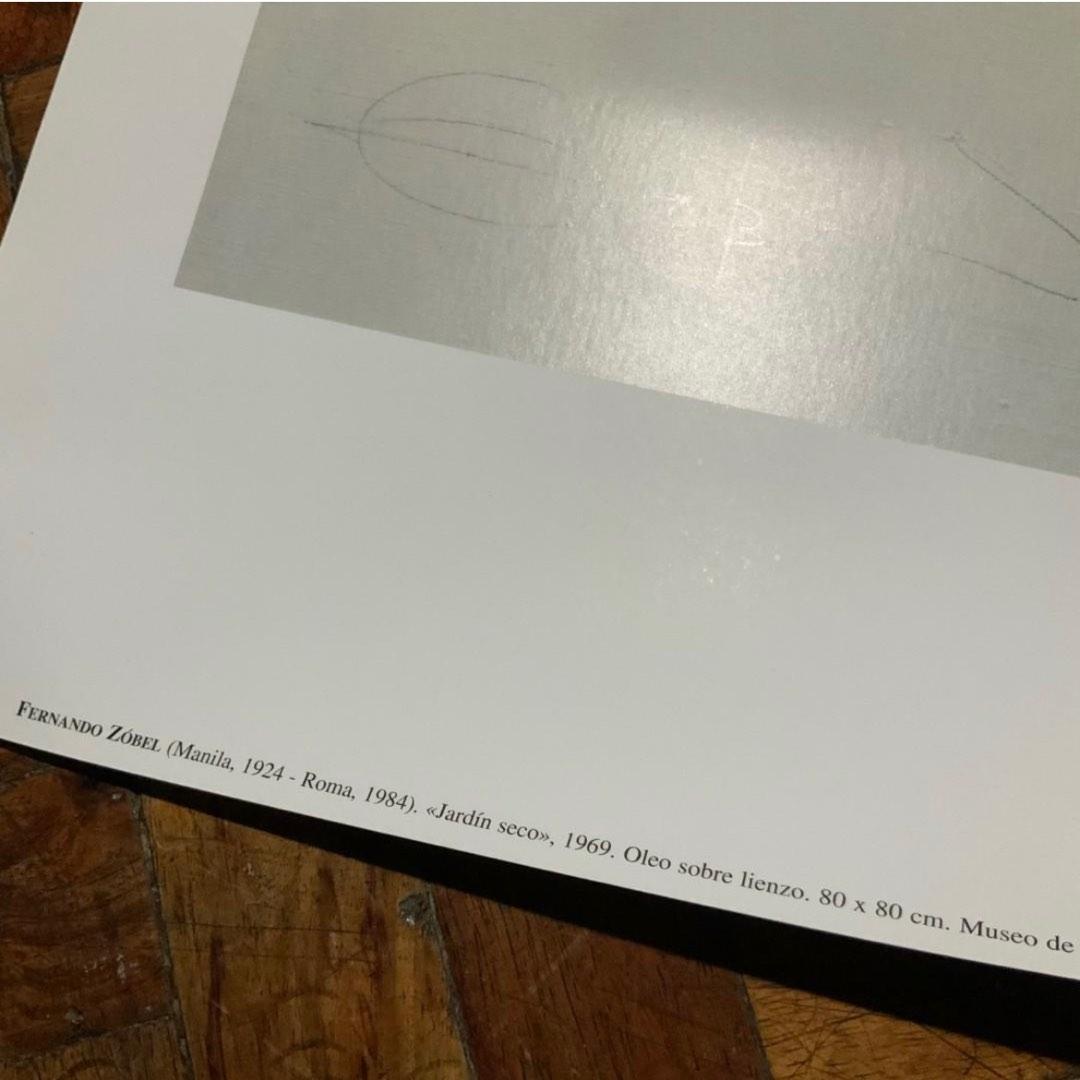 Fernando Zobel print *not painting (Category: Art & Prints) located in Manila. Submitted by keepposted (Listing ID 1194417859, Image 2). Description: offset lithograph print *no coa* print size: 60x60 cm unframed being sold at auction houses for a higher value, 3rd & 4th picture for reference. *other prints also available.