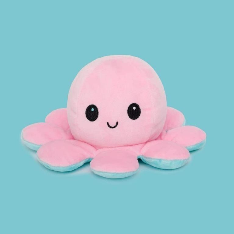 Flip Octopus Double Sided Reversible Octopus Doll Small Stuffed