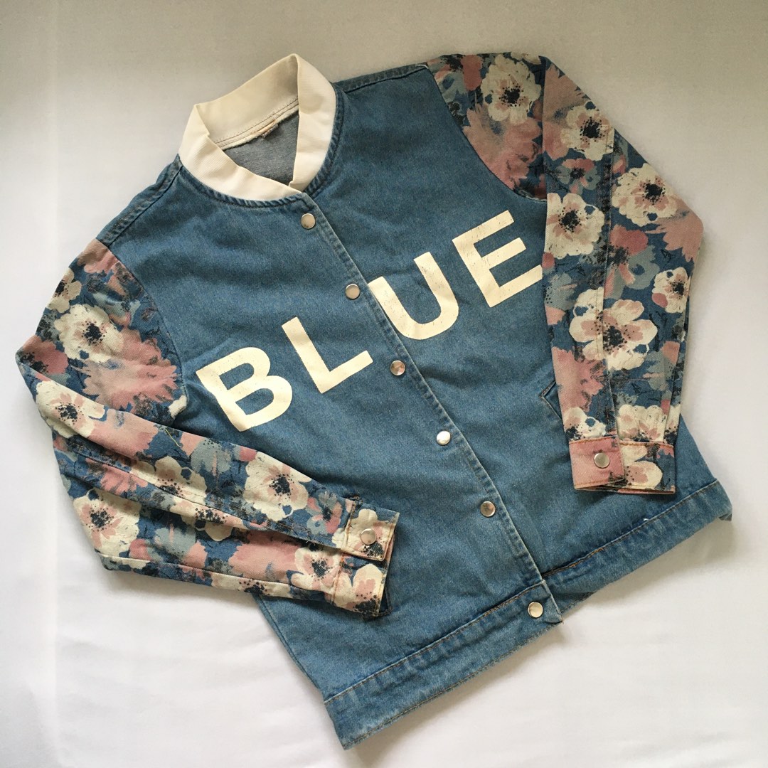 Floral knit jacket ￼ main image 1