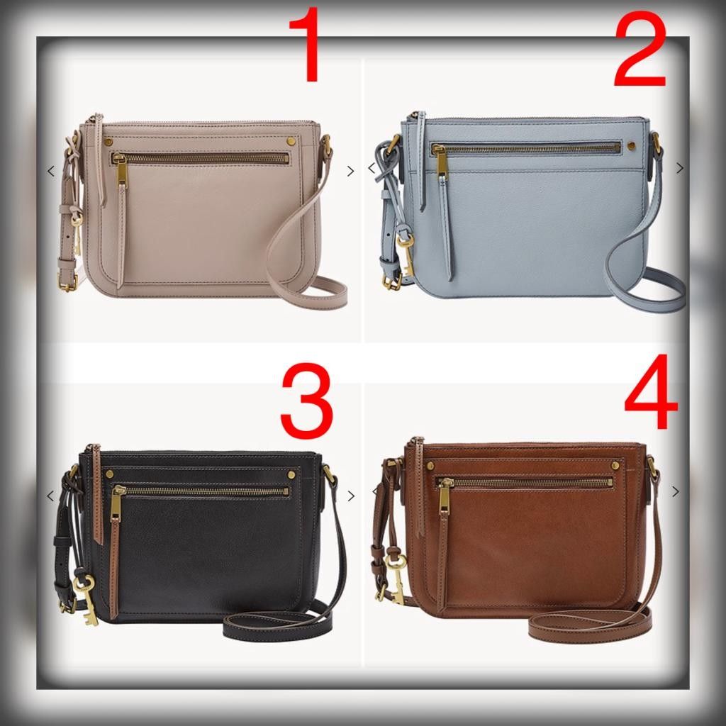 Fossil Farrah Crossbody Bag, Fesyen Wanita, Tas & Dompet di Carousell