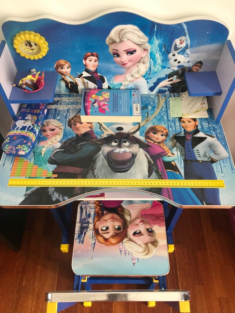 Frozen study best sale table and chair