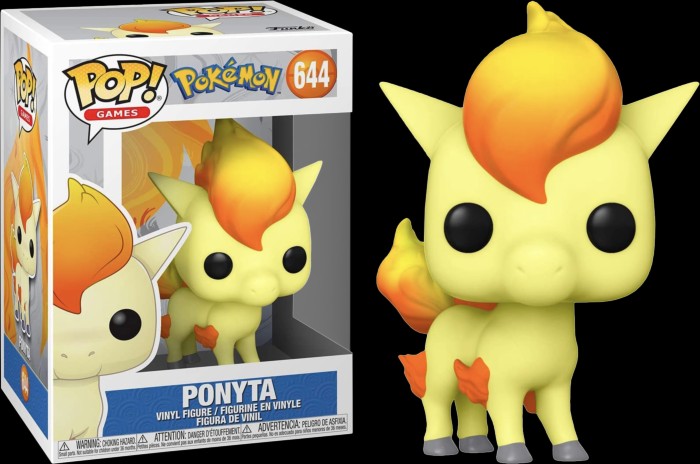 Funko POP! Games: Pokemon Ponyta 3.75-in Vinyl Figure