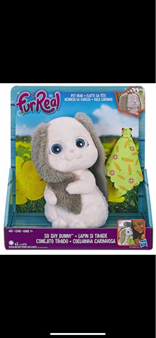 Furreal fuzz pets so shy sales bunny