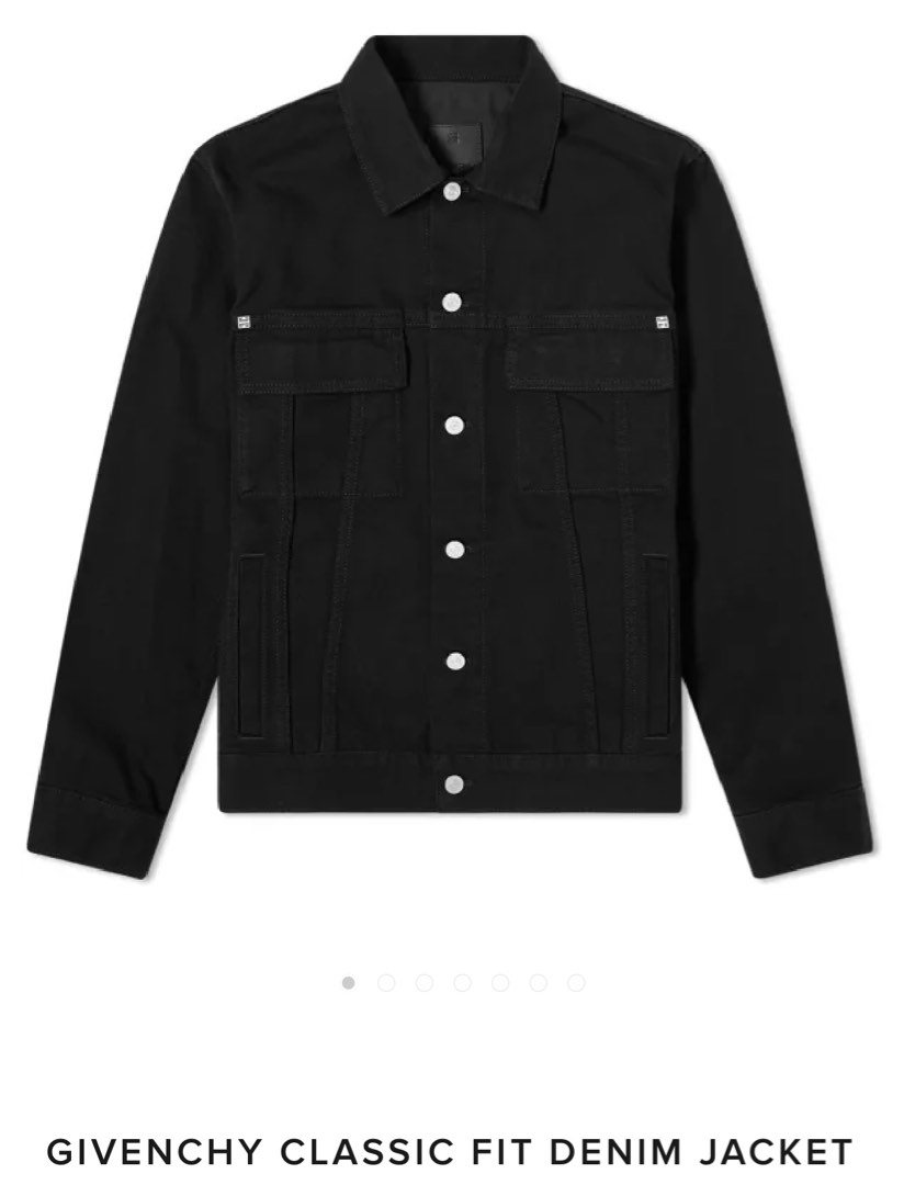 Givenchy black denim jacket online