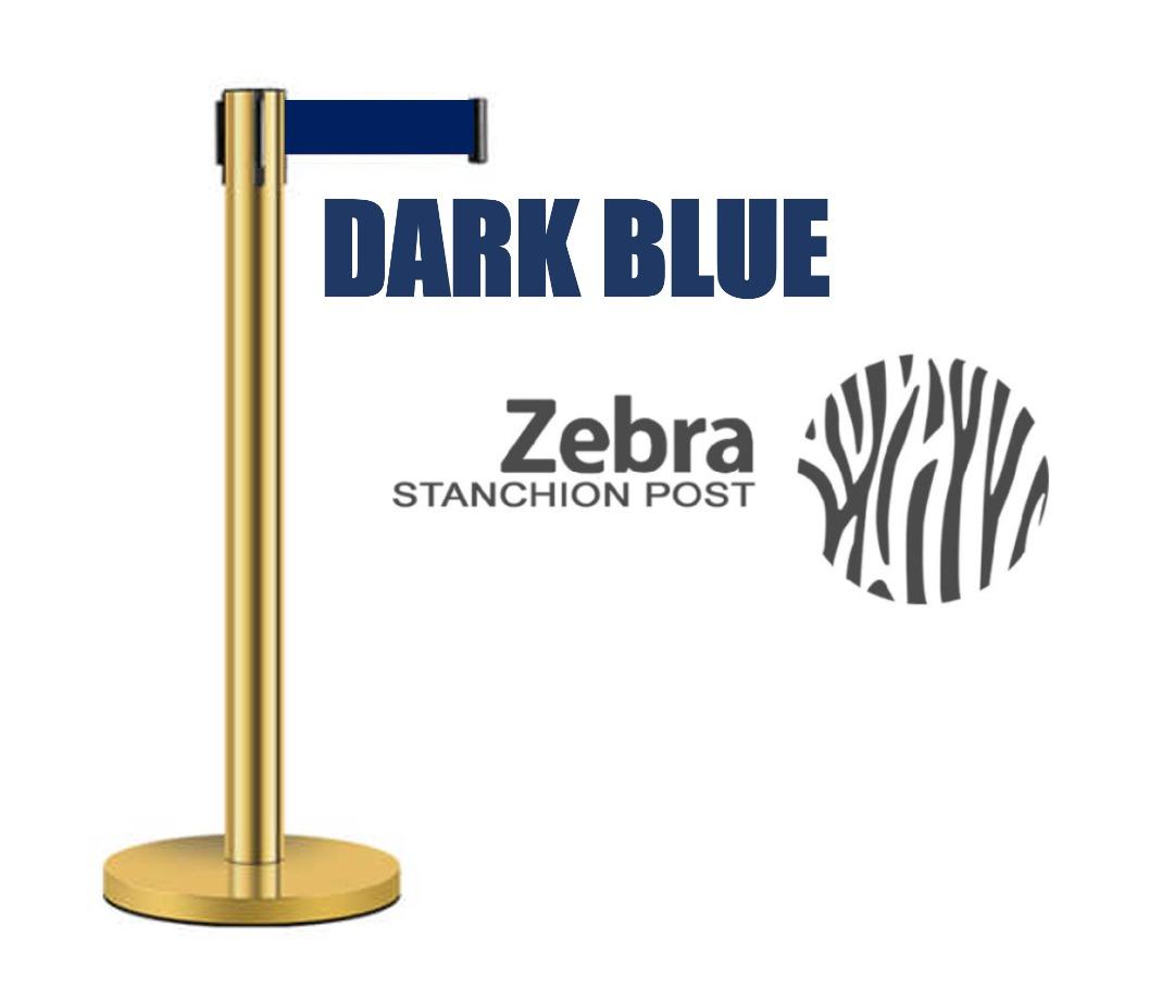 Gold Coated Stanchion post ZEBRA Stanchion Post, Belt Stand, Barrier ...