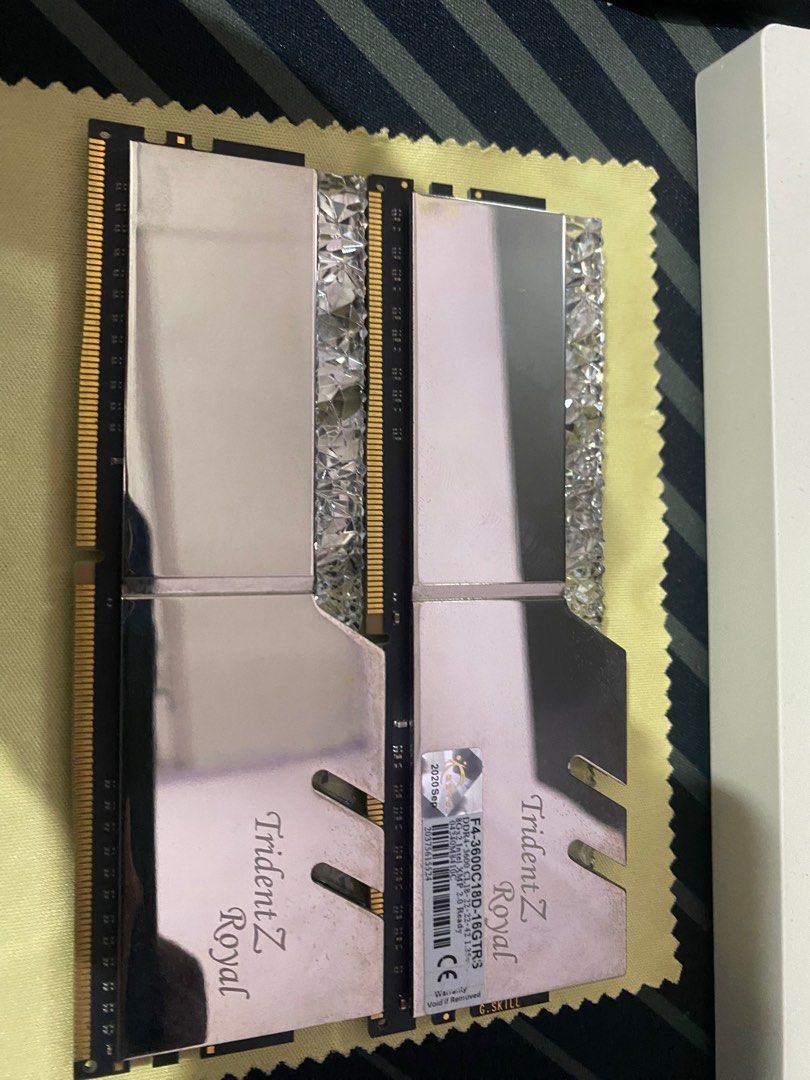 G.Skill Trident Z Royal Silver 16GB Computers Tech Parts
