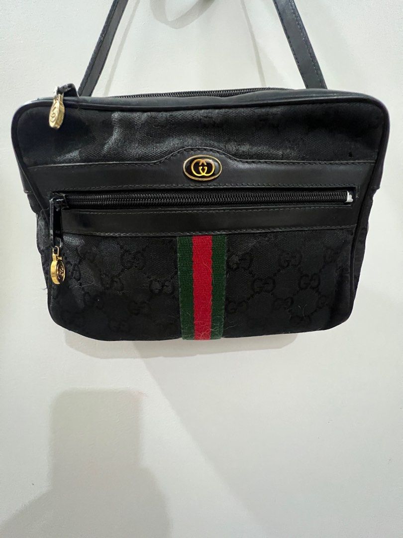 Gucci vintage sling bag Women s Fashion Bags Wallets Cross body Bags on Carousell