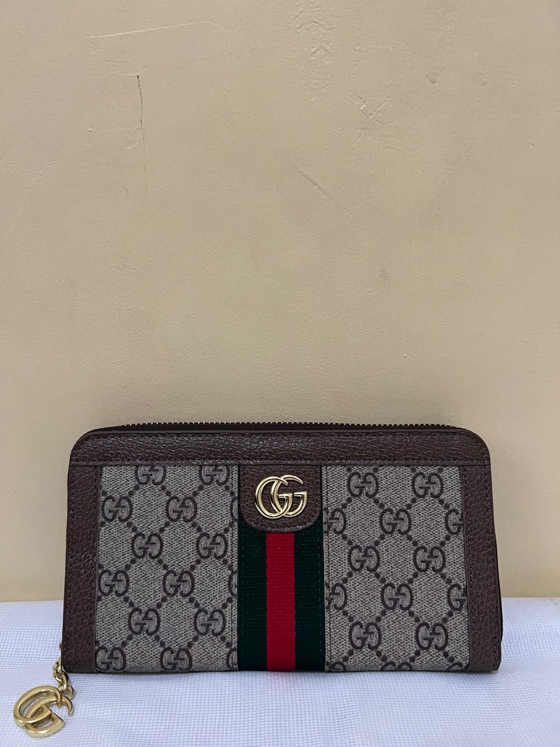 Gucci wallet zipper, Luxury, Bags & Wallets on Carousell