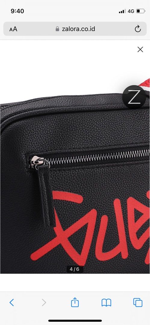 Guess bag sales zalora