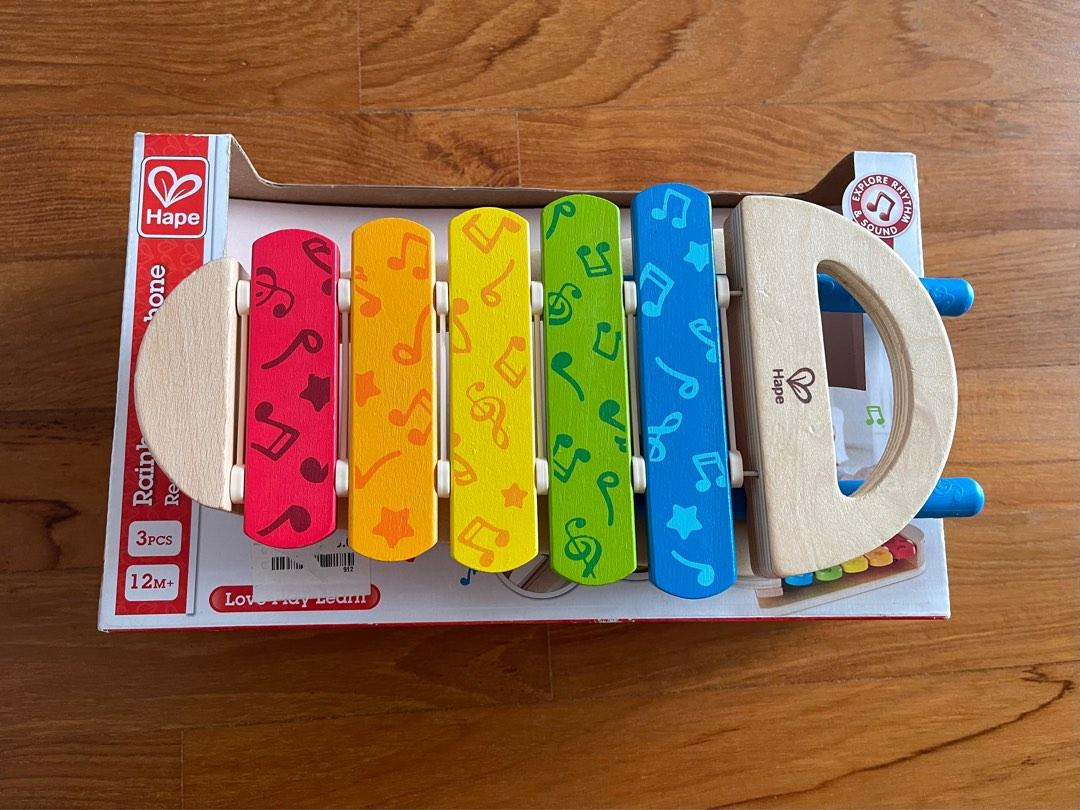 Hape Rainbow Xylophone Toy, Babies & Kids, Infant Playtime on Carousell