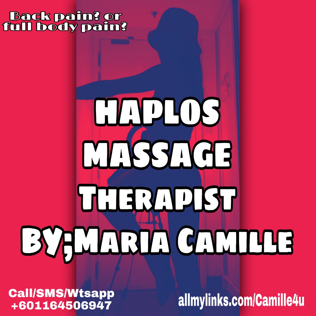 Haplos Massage Therapist Services Beauty Services On Carousell