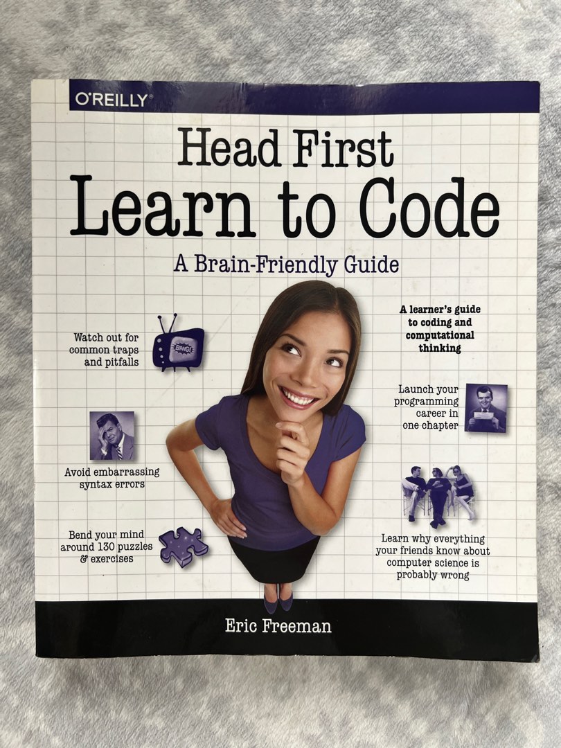 Head First Learn To Code, Hobbies & Toys, Books & Magazines