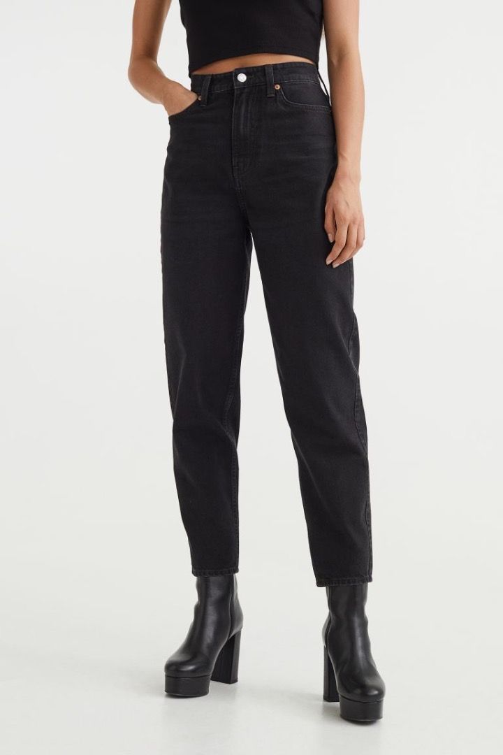 h&m mom jeans