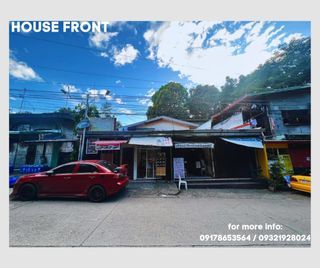 HOUSE AND LOT with FOUR (4) COMMERCIAL STALLS FOR SALE
