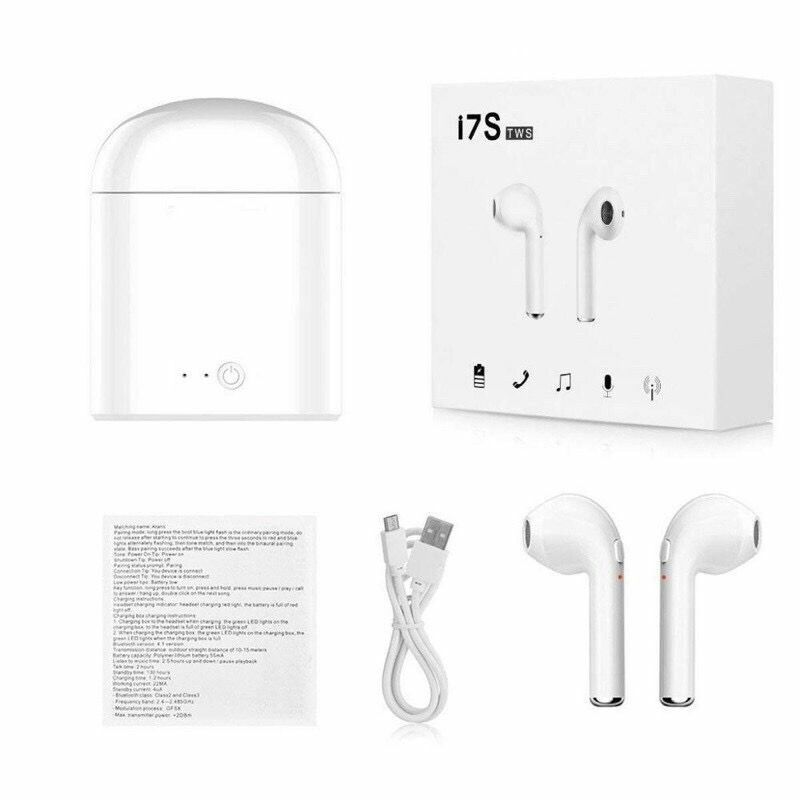 i7s TWS AirPods Bluetooth 5.0 Audio Earphones on Carousell
