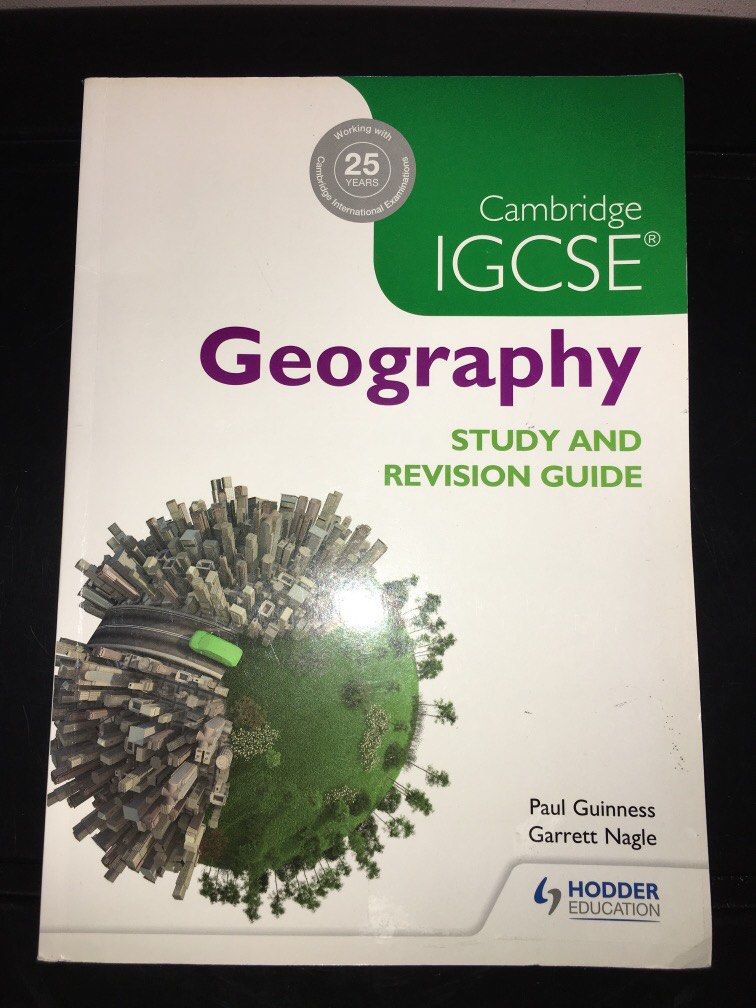 GEOGRAPHY IGCSE REVISION visual data 5