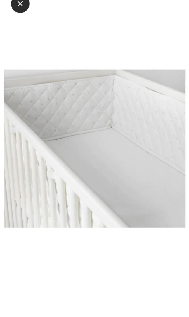 Ikea crib protector hot sale
