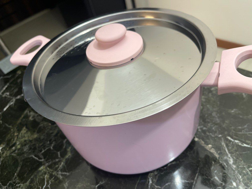 IKEA pink coloured pot, Furniture & Home Living, Kitchenware
