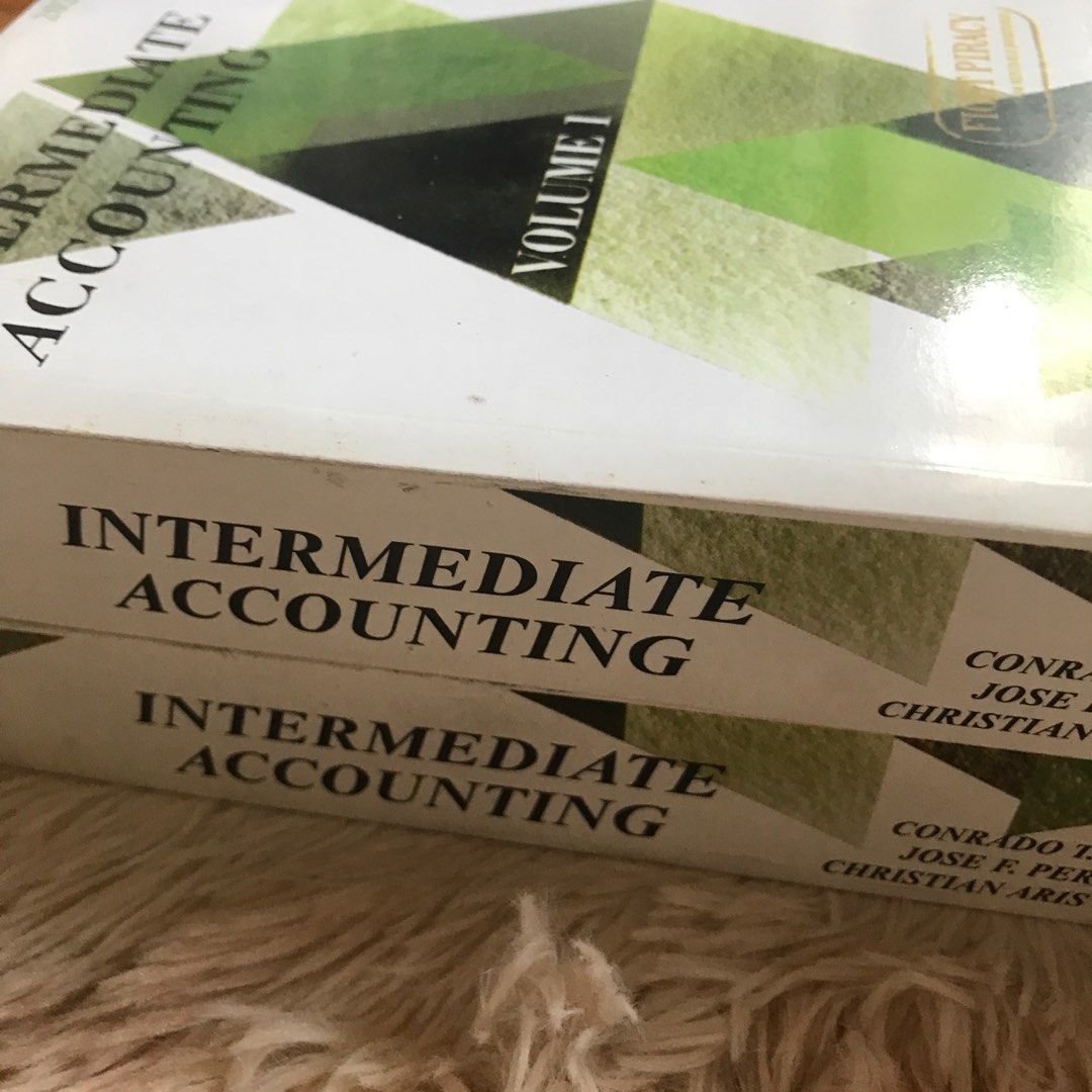 Intermediate Accounting 1 & 2 Valix book, Hobbies & Toys, Books