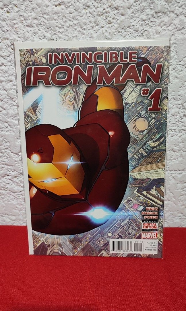 Invincible Iron Man #1 Reboot Marvel Comics (Category: Comics & Manga) located in Paranaque City. Submitted by kasumechan (Listing ID 1194426832, Image 1). Description: MOP 💸: GCash or BDO MOD 🛵: Lalamove or GogoExpress.