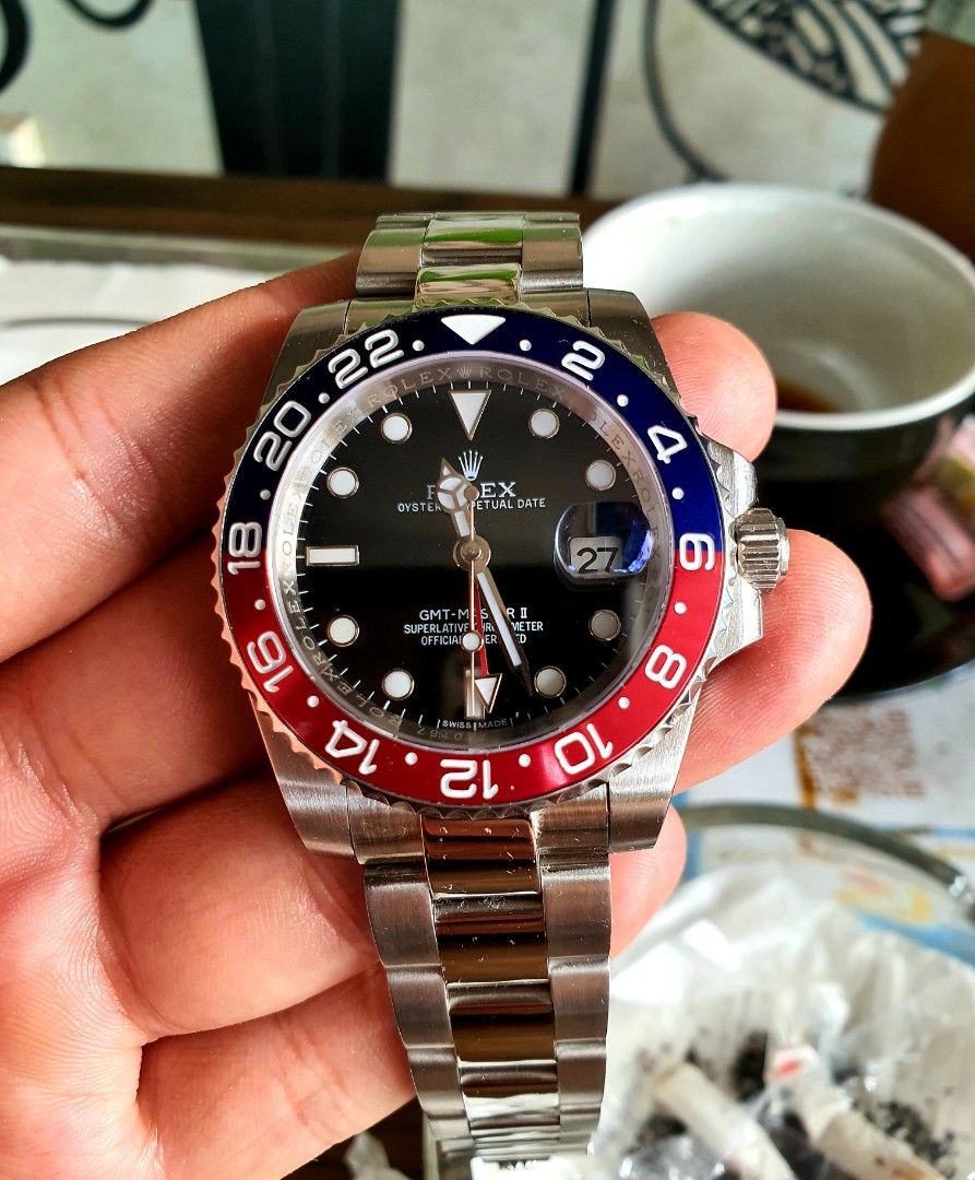 Jam Tangan Rolex Pepsi Barang Mewah Jam Tangan di Carousell