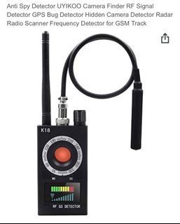 JMDHKK Hidden Camera Detectors,Anti Spy Detector,Bug Detector ,GPS Detector ,RF Detector Scanner Device for GPS Tracker in car Listening Device in office Camera Finder in hotel