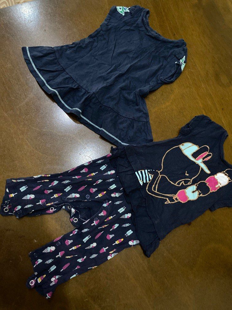Joe fresh set onesie and top (Category: Babies & Kids Fashion) located in Quezon City. Submitted by nestingmomma (Listing ID 1194446138, Image 1). Description: For 6-12 mos no flaws like new decluttering.
