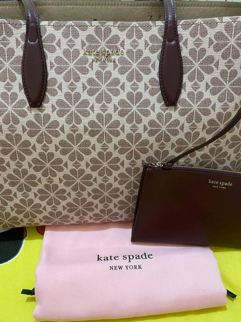 Kate Spade Flower Monogram Eleanor Medium Satchel Black Multi, Luxury, Bags  & Wallets on Carousell