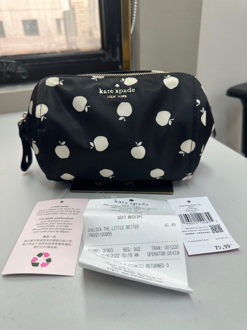 Kate spade hotsell nylon cosmetic bag