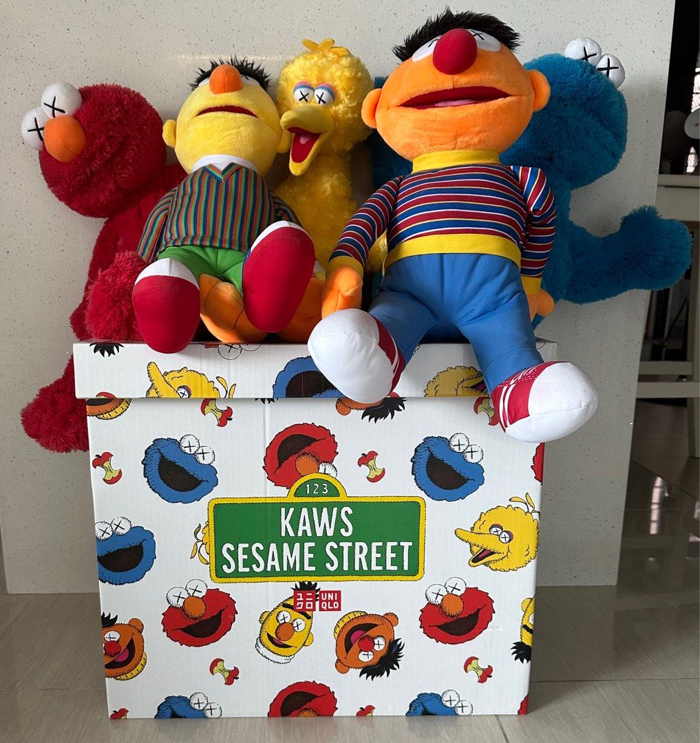 Kaws X Sesame Street Toy KAWS SESAME STREET コンプリートボックス 