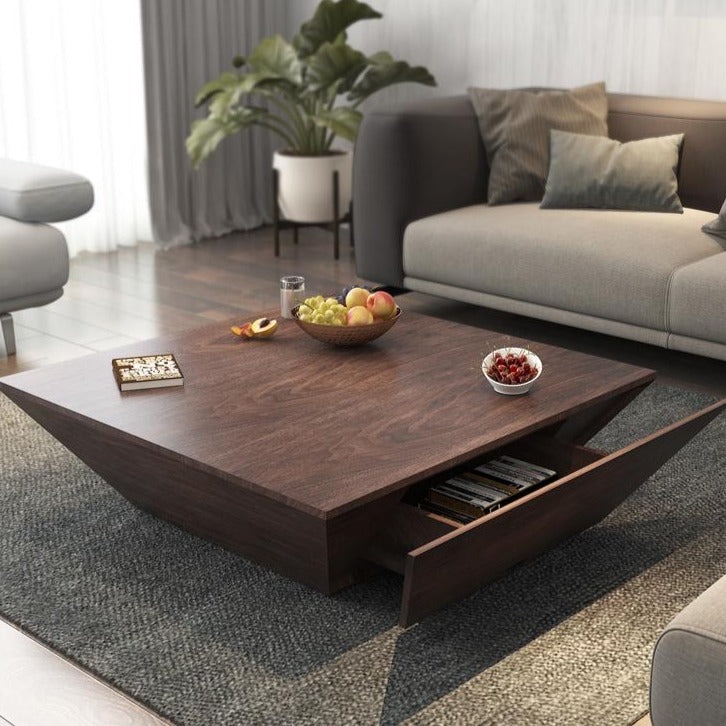 KENZIE Designer Coffee Table with Storage Visit Factory Outlet at 217