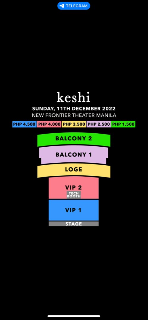 WTS/LFB keshi concert VIP 2, Tickets & Vouchers, Event Tickets on Carousell