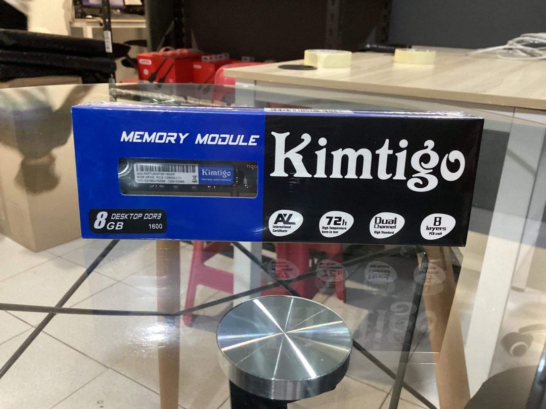 Kimtigo 8GB DDR3 1600Mhz DRAM LongDIM Desktop PC3-12800U-11, Computers ...