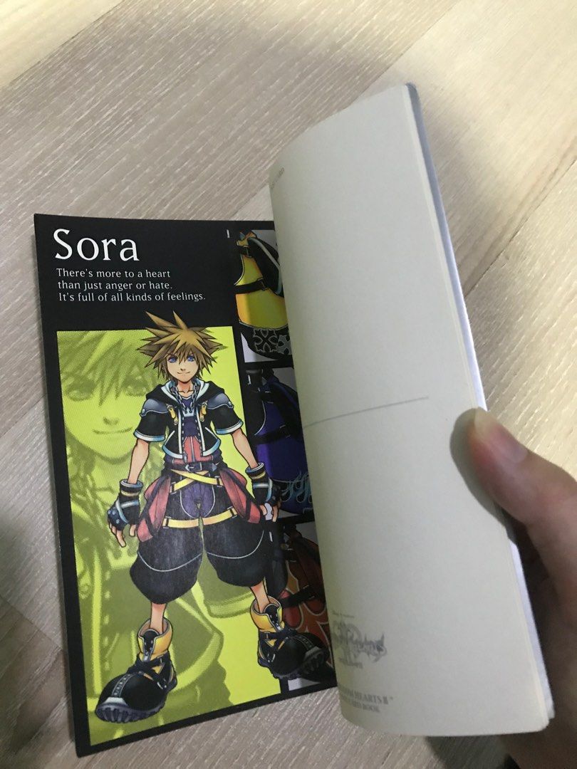Kingdom Hearts postcard book, Hobbies & Toys, Toys & Games on Carousell