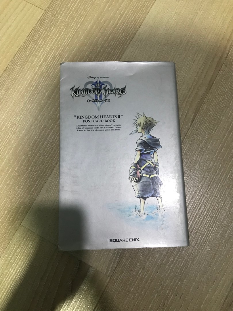 Kingdom Hearts postcard book, Hobbies & Toys, Toys & Games on Carousell
