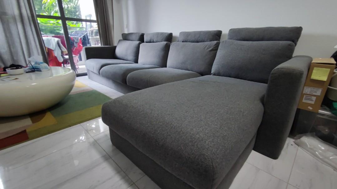 Large L Shape Sofa from Ikea, Furniture & Home Living, Furniture, Sofas