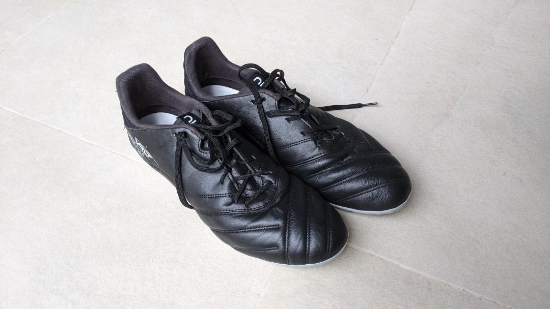 Leather Football Boots Viralto II MG Black, UK 11, Men's Fashion