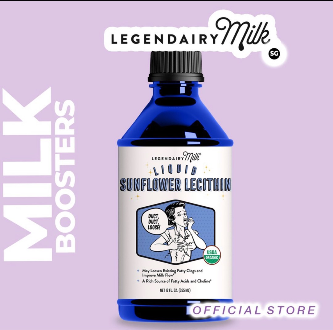 Legendairy Milk Liquid Sunflower Lecithin (Halal), Babies & Kids