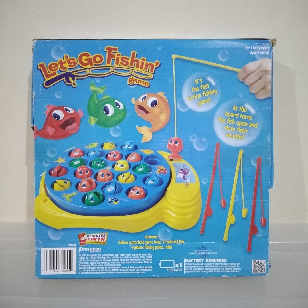 Let's Go Fishing Game Toy for Baby Kids, Hobbies & Toys, Toys & Games on  Carousell