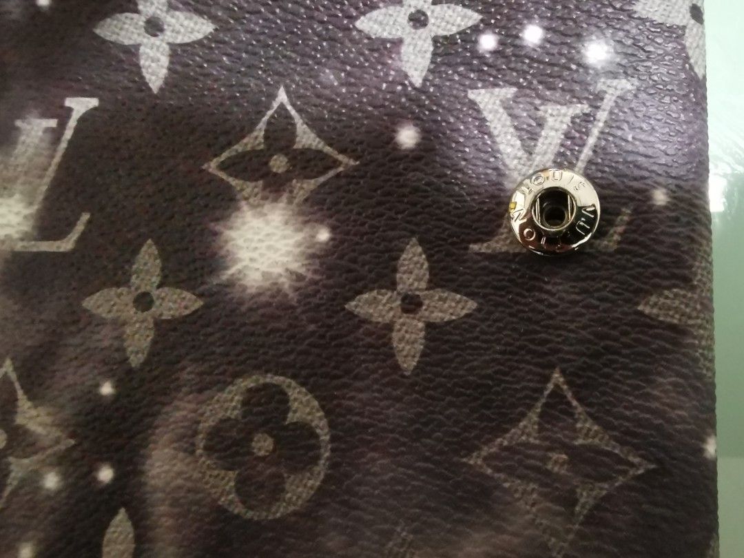 Louis Vuitton Alpha Pochette Monogram Galaxy Large Black