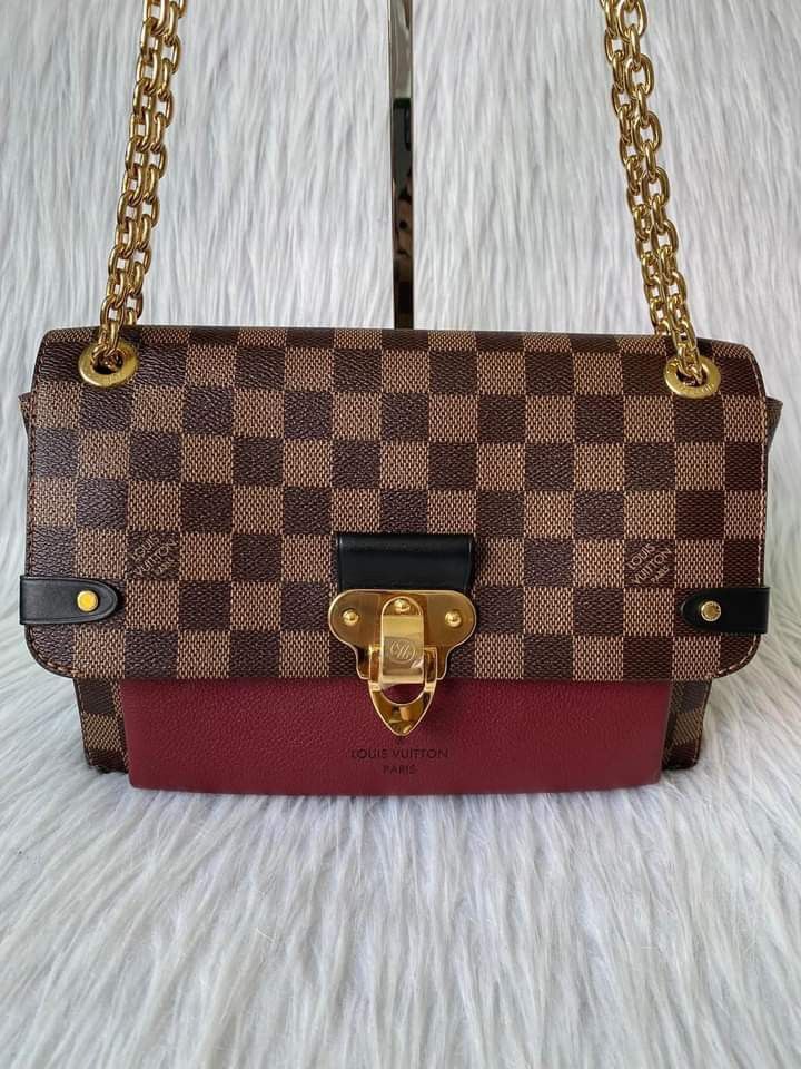 Louis Vuitton Vavin PM (Category: Luxury Bags & Wallets) located in Manila. Submitted by bagislifeshop (Listing ID 1194515855, Image 2). Description: ▪️Louis Vuitton Vavin PM▪️ ☑️Available in Manila ✅Date code: FB0271 ✅Condition: 9.5/10 (almost new) ✅Material: Damier ebene coated canvas ✅Dimensions: 25 x 17 x 9.5cm ✅Inclusion: Dustbag, cards, box and receipt.