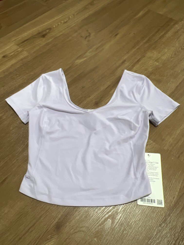 Lululemon align tee, Women's Fashion, Activewear on Carousell