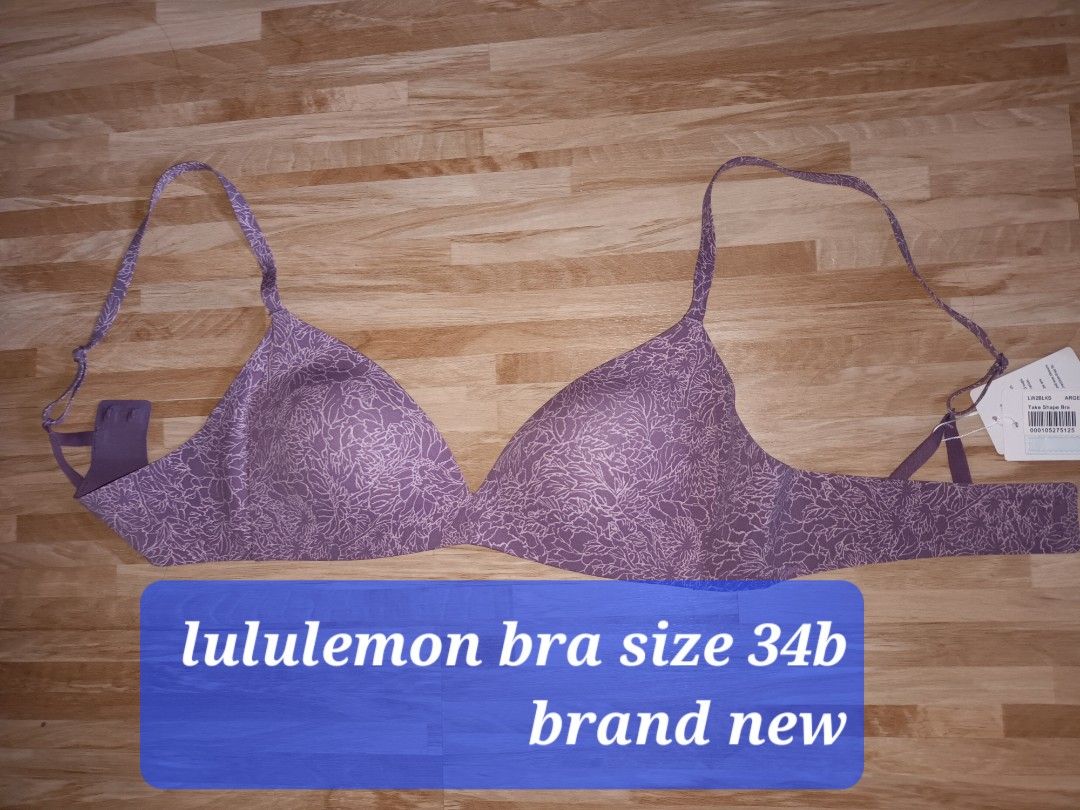 Lululemon bra size 34b $40, Women's Fashion, New Undergarments & Loungewear  on Carousell