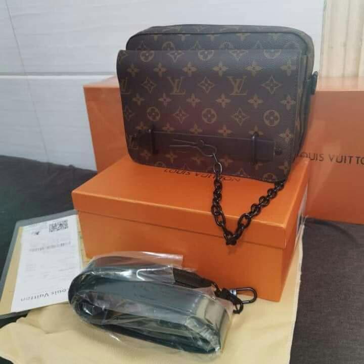 LOUIS VUITTON STEAMER MESSENGER BAG – KJ VIPS