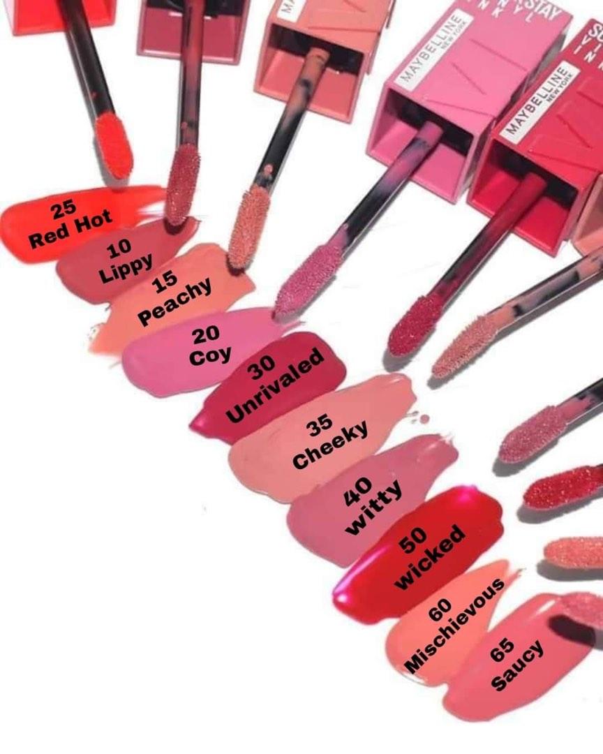 Maybelline Superstay Vinyl Ink, Beauty & Personal Care, Face, Makeup on ...